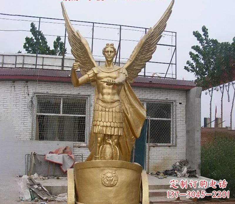 贵阳阿波罗人物铜雕