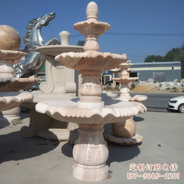 贵阳四腿石雕喷泉