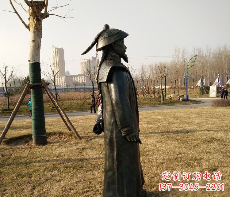 贵阳林则徐纪念铜雕传承爱国精神