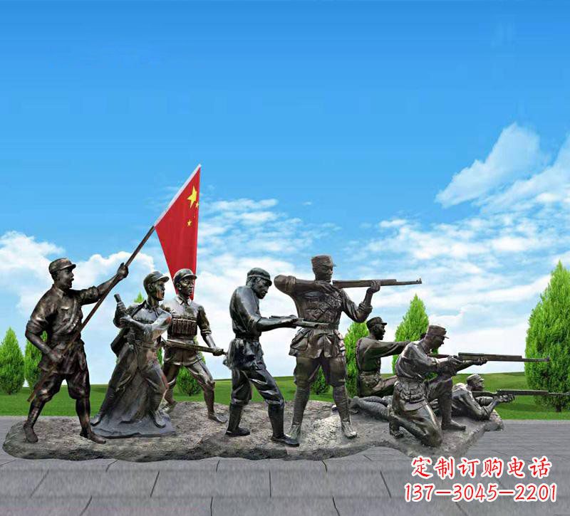 贵阳“战士精神”铜雕
