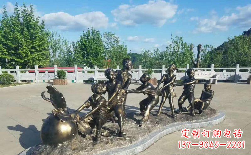 贵阳萝卜特色铜雕