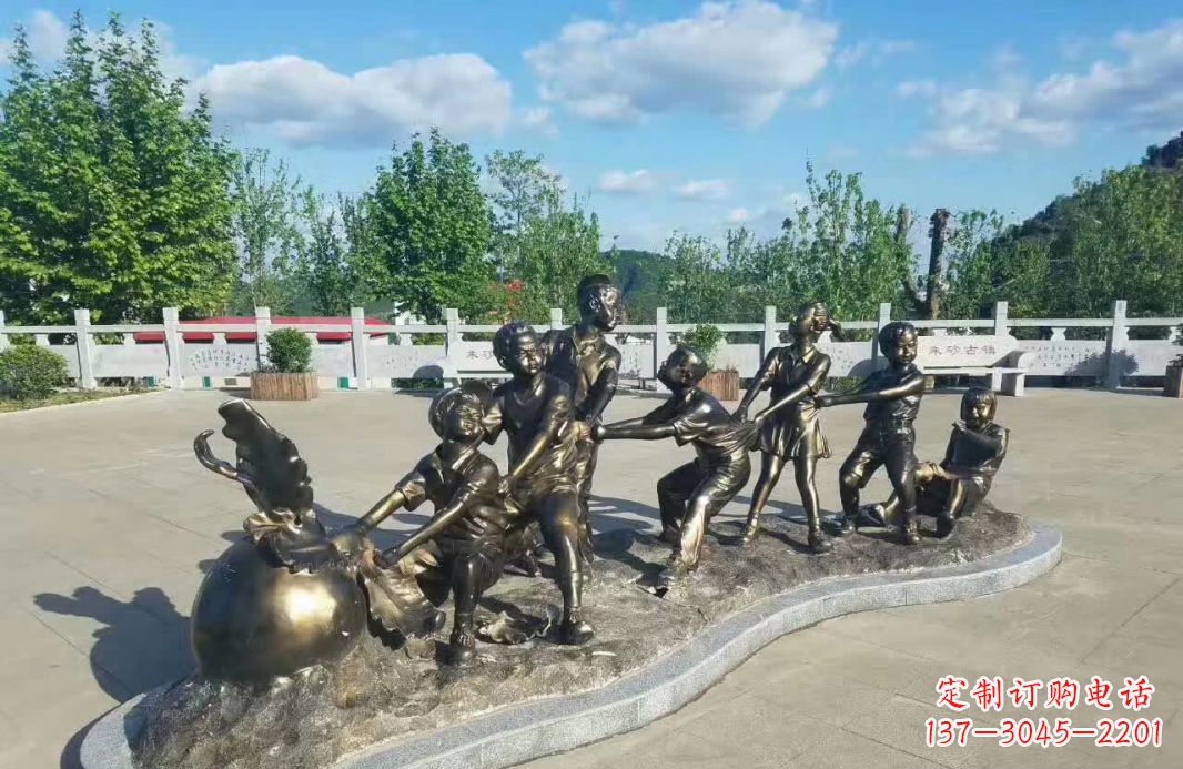 贵阳萝卜精灵铜雕——精致的家居装饰
