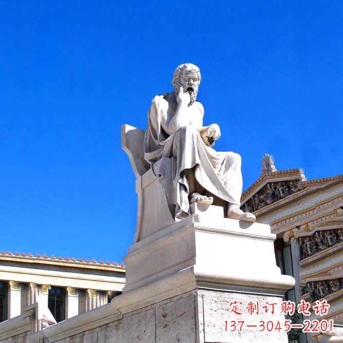 贵阳柏拉图大理石景观雕塑——完美融合现代城市文化与古典艺术