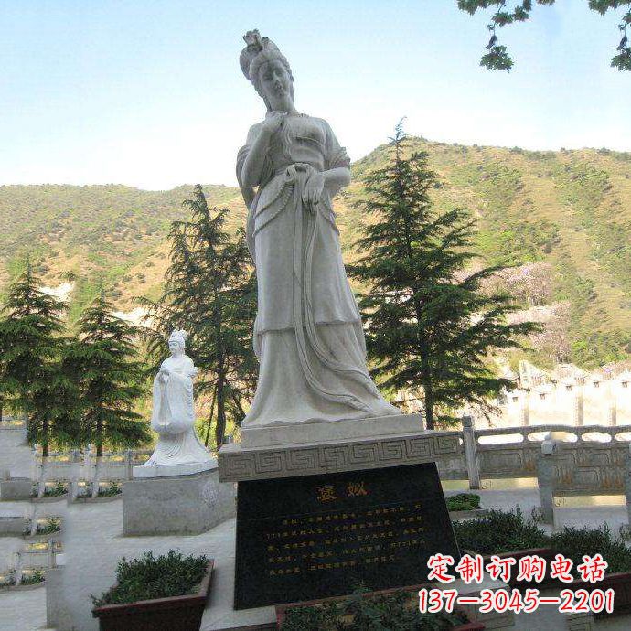 贵阳褒姒雕像-中国古代知名美女“烽火戏诸侯”相关人物雕塑