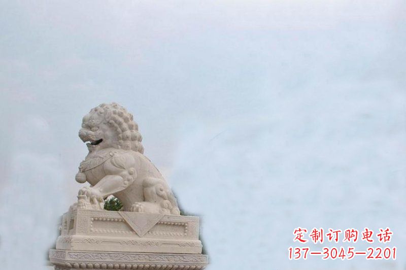 贵阳北京狮石雕大理石狮子雕塑