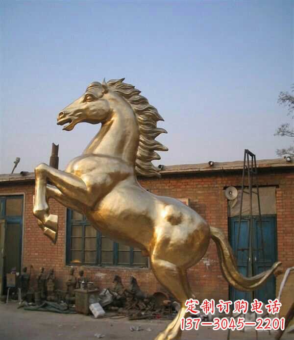 贵阳奔马铜雕 (4)