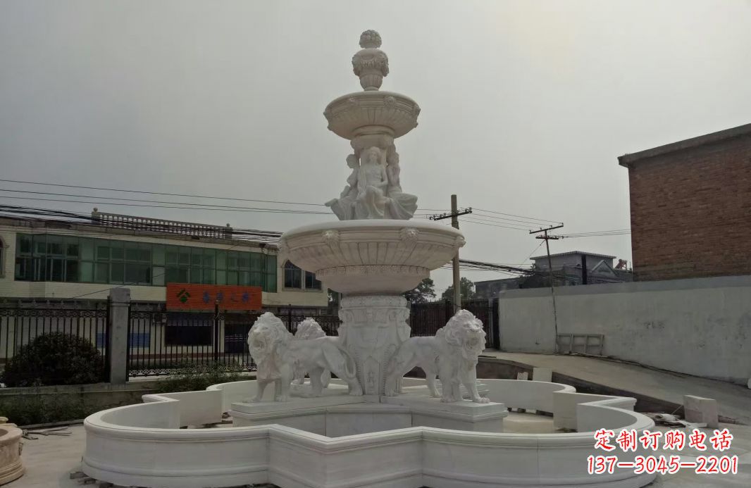 贵阳别墅大型欧式喷泉石雕