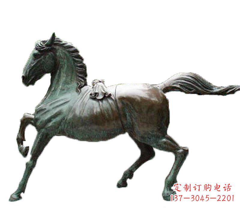 贵阳别墅动物飞马铜雕摆件