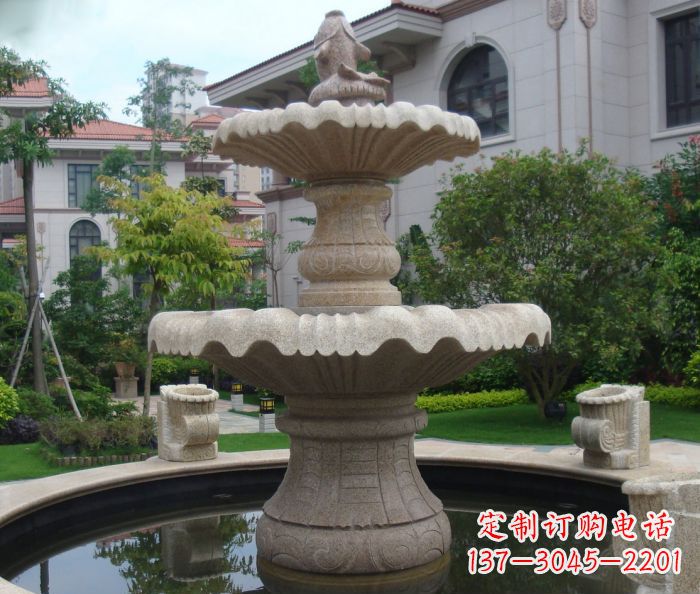 贵阳别墅景观欧式喷泉石雕 (3)