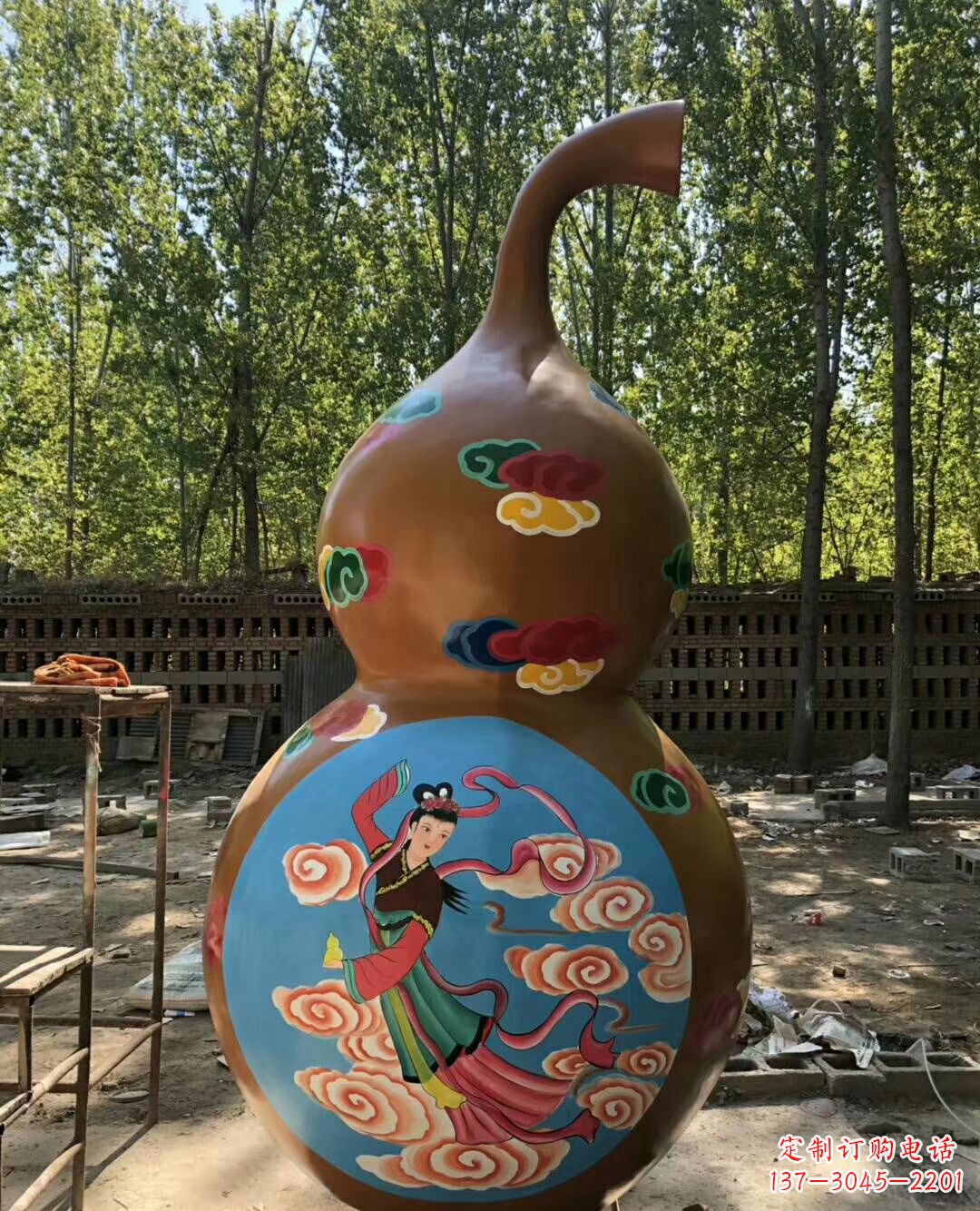 贵阳新颖玻璃钢葫芦雕塑