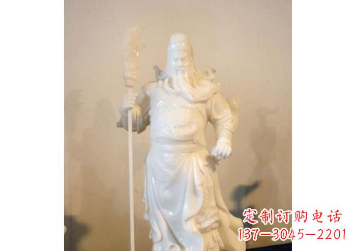 贵阳关公雕塑玻璃钢制作的精美杰作