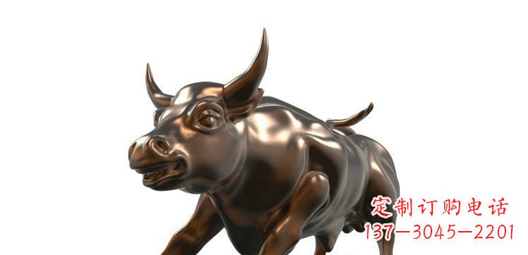 贵阳玻璃钢仿铜牛公园动物雕塑视觉盛宴