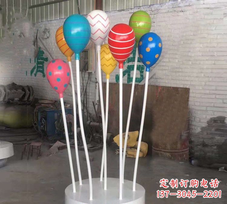 贵阳玻璃钢仿真气球雕塑——精美绝伦