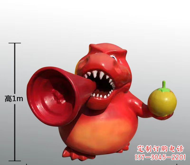 贵阳玻璃钢卡通动物雕塑