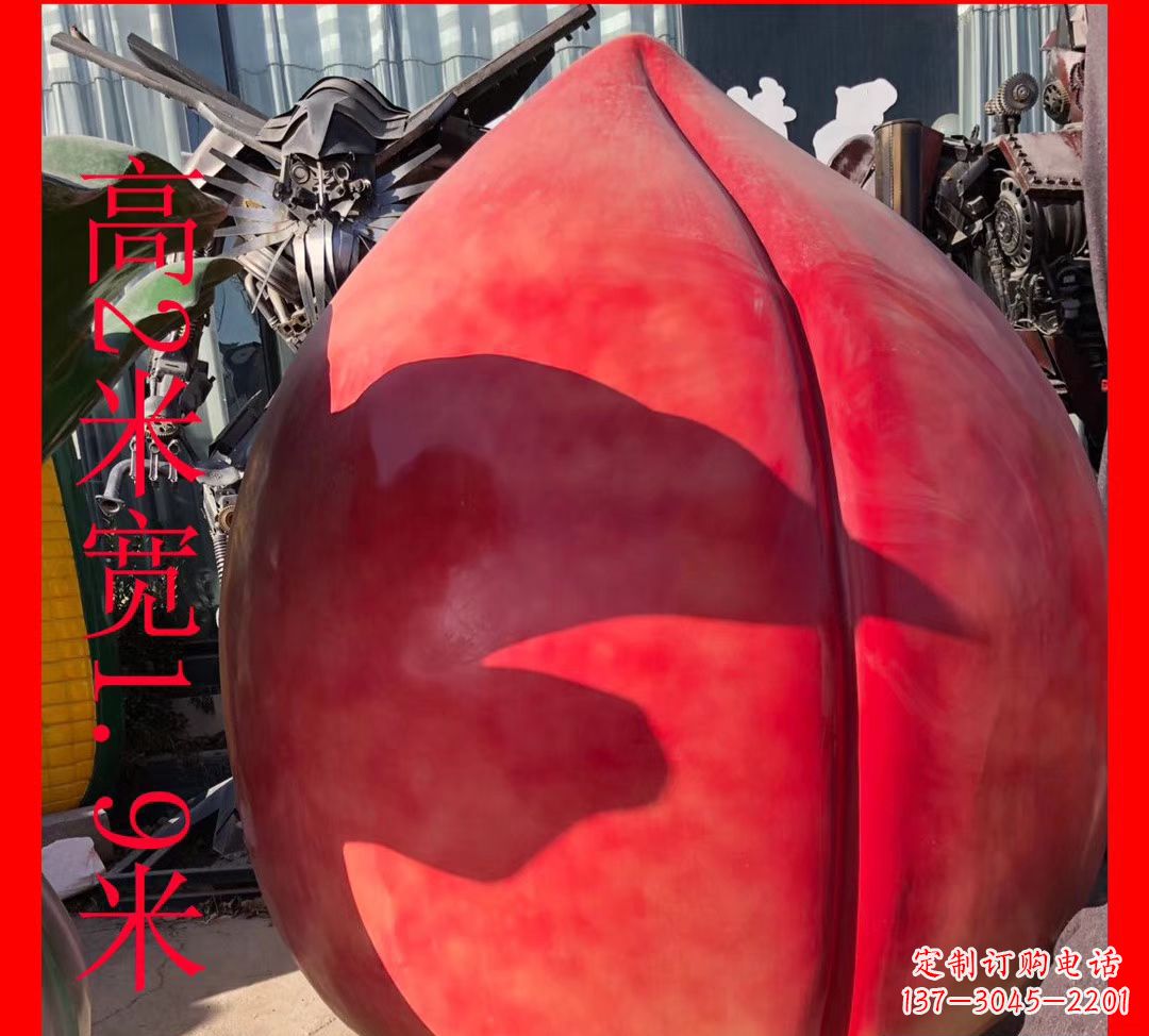 贵阳玻璃钢水果雕塑——给你一个美好的景观