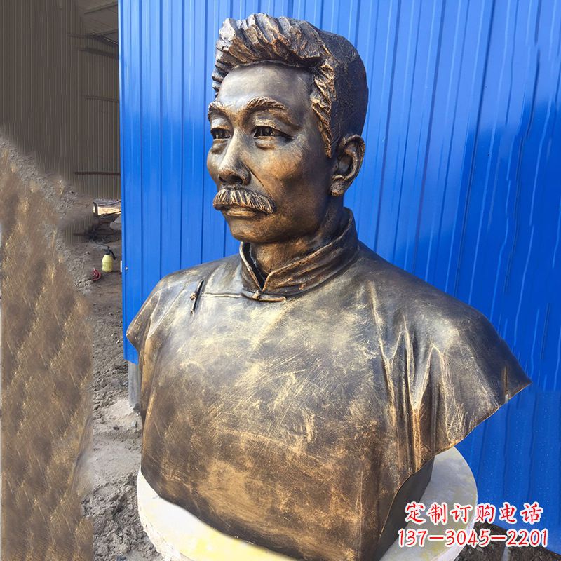 贵阳鲁迅雕塑传承伟大的文学遗产