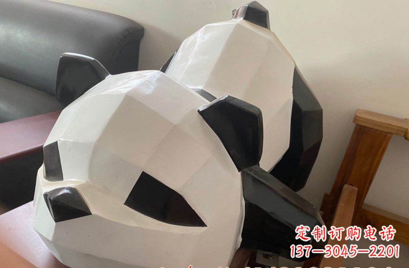 贵阳玻璃钢熊猫雕塑