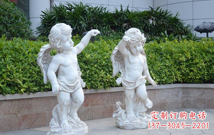 贵阳玻璃钢天使雕塑精美绝伦