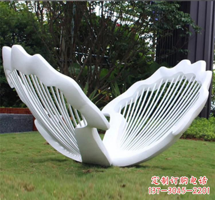 贵阳不锈钢贝壳雕塑