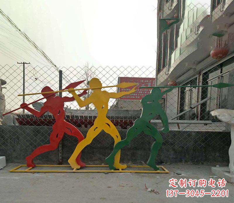 贵阳不锈钢标枪雕塑一种新兴的艺术形式