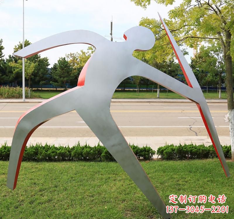 贵阳不锈钢标枪雕塑2