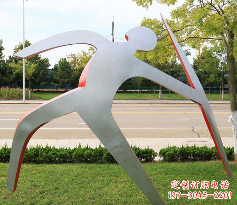 贵阳不锈钢标枪景观雕塑