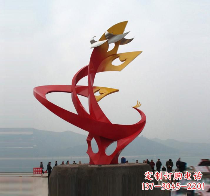 贵阳精美的不锈钢凤凰雕塑