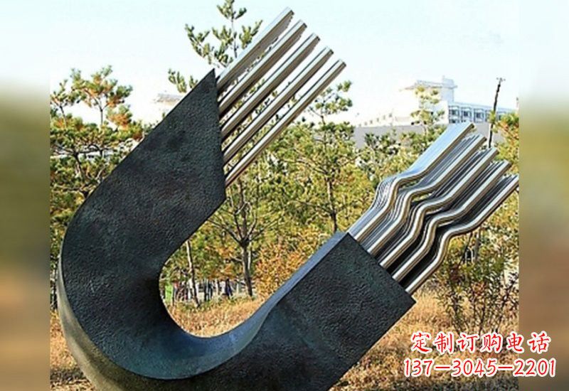 贵阳不锈钢磁铁雕塑绚丽多彩的艺术珍品