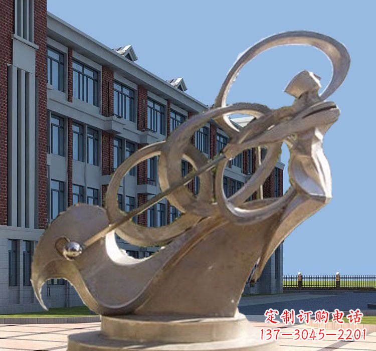 贵阳不锈钢制作的高尔夫球雕塑
