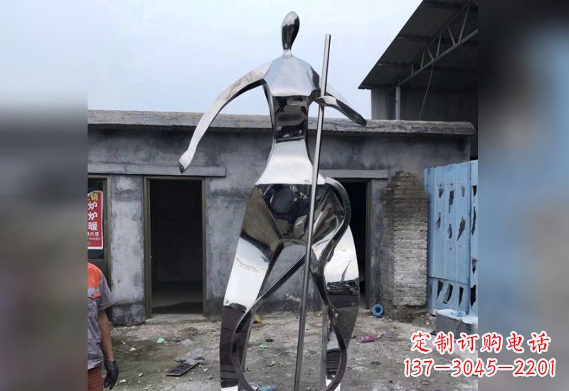 贵阳精致的不锈钢大提琴雕塑