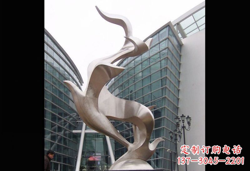 贵阳精美的不锈钢大雁雕塑