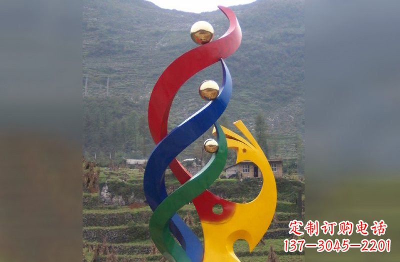 贵阳不锈钢凤凰雕塑象征着精致的美