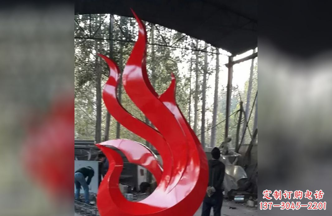 贵阳不锈钢凤凰雕塑美轮美奂
