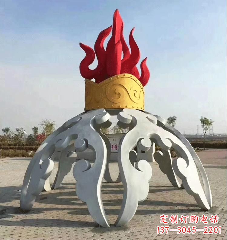 贵阳不锈钢拱门雕塑精致而又充满艺术气息
