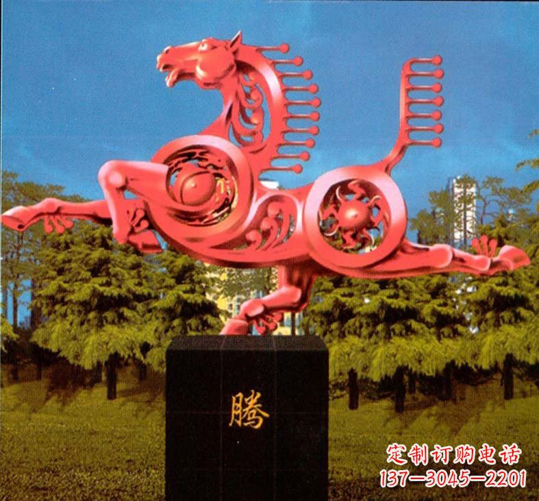 贵阳精美不锈钢马雕塑