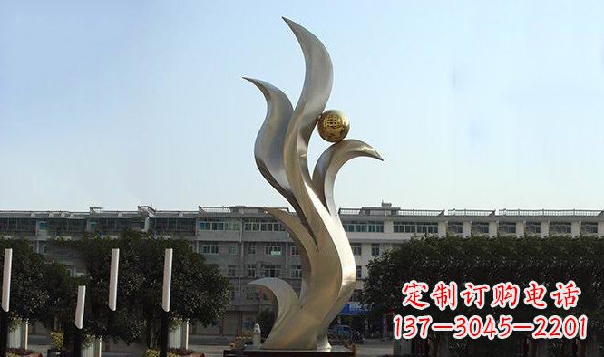 贵阳精美不锈钢凤凰雕塑