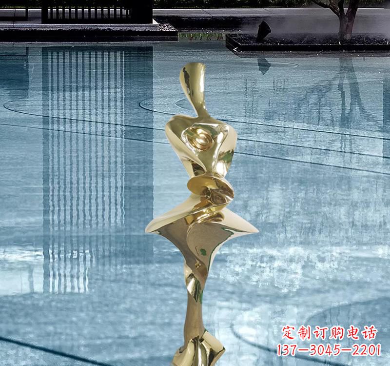 贵阳不锈钢材质的人体雕塑