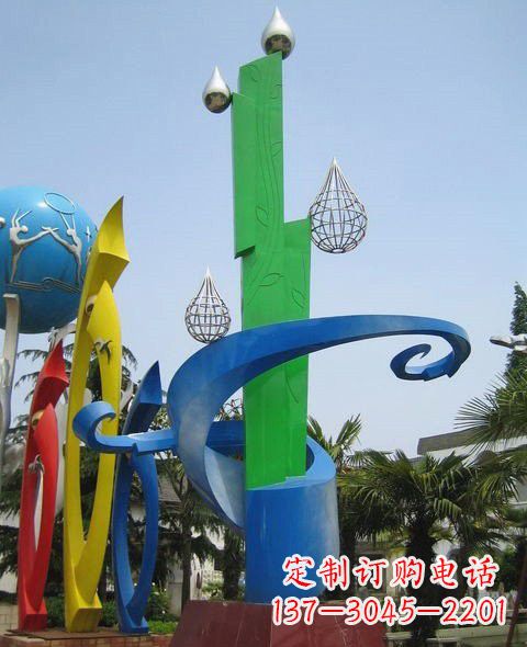 贵阳不锈钢水滴雕塑非凡的艺术美学