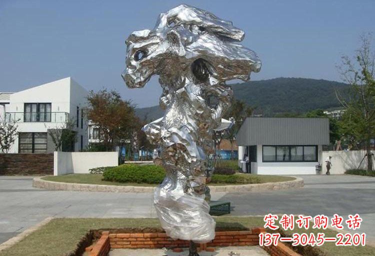 贵阳不锈钢太湖石雕塑精美绝伦