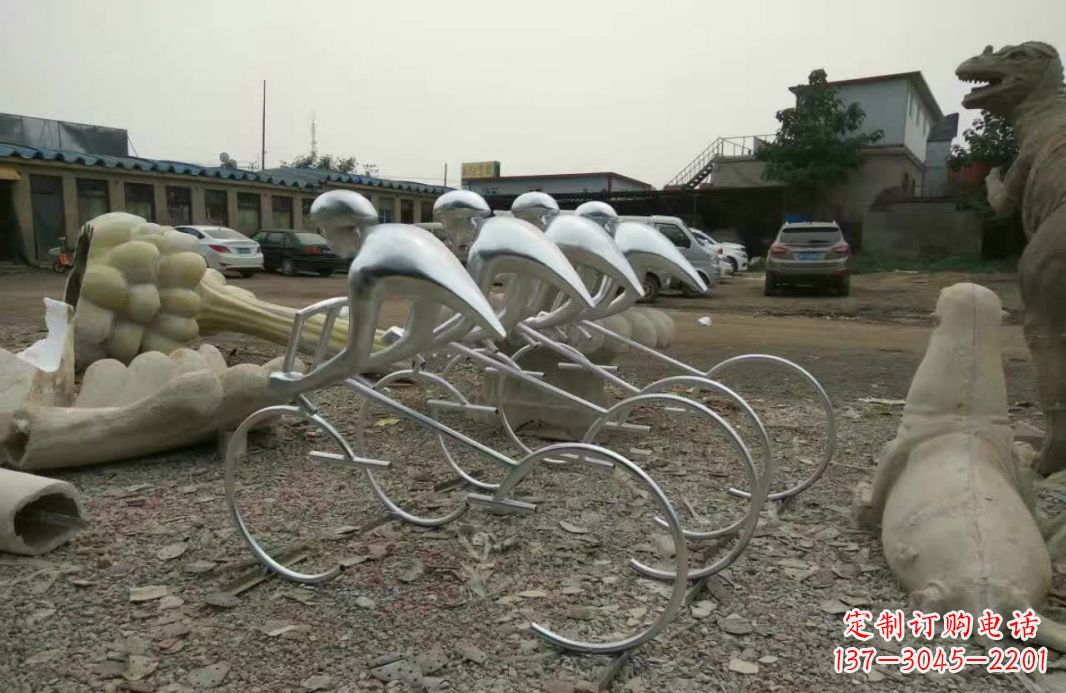 贵阳不锈钢自行车雕塑