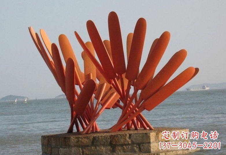 贵阳不锈钢船桨雕塑