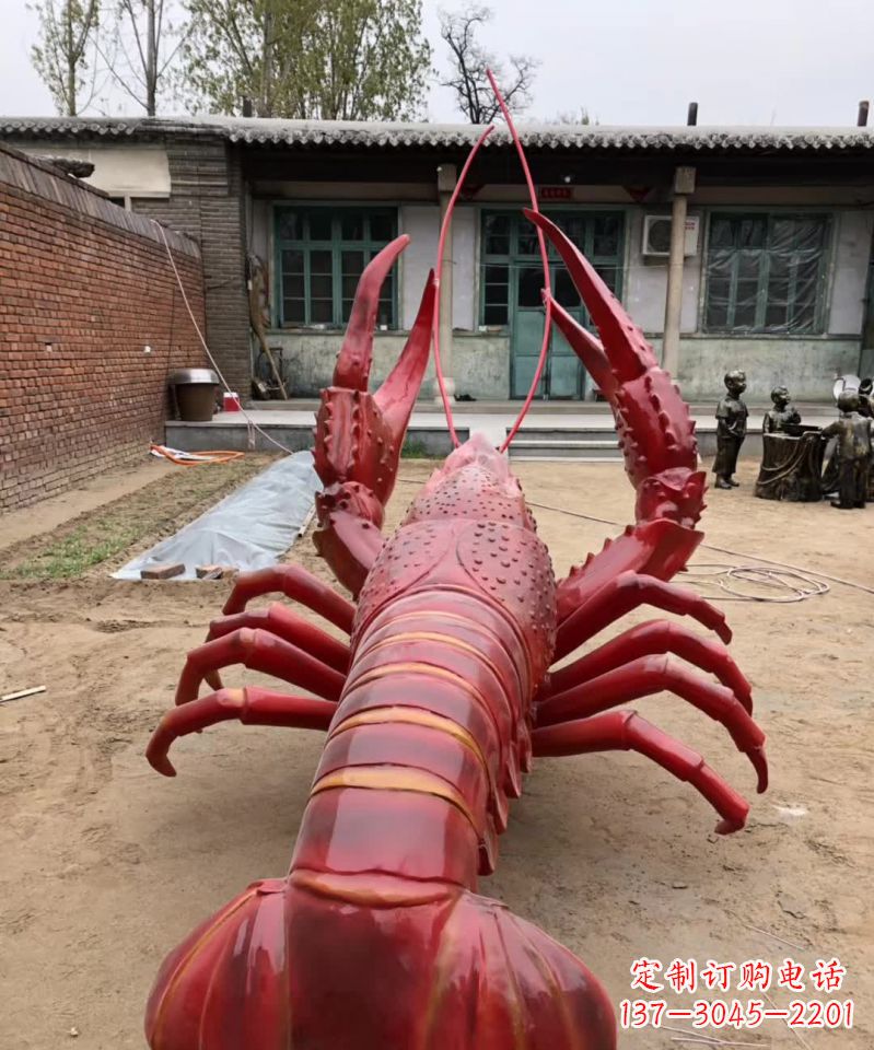 贵阳不锈钢大龙虾雕塑雕塑之美