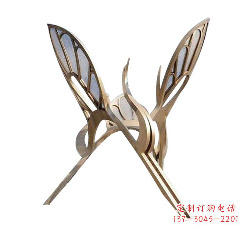 贵阳精美的不锈钢仙鹤雕塑