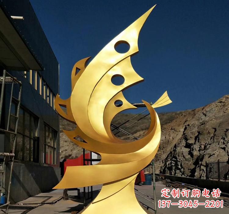 贵阳不锈钢大型凤凰雕塑