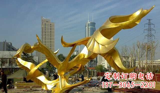 贵阳不锈钢大雁雕塑——一件传承中华文化的艺术杰作