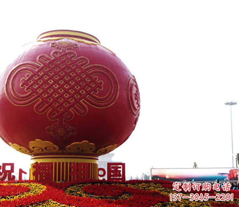 贵阳不锈钢灯笼雕塑精致与美感的完美结合