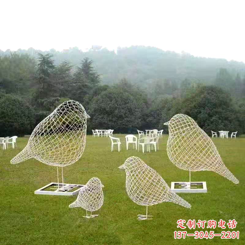 贵阳精美鸽子雕塑,点缀绿地园林
