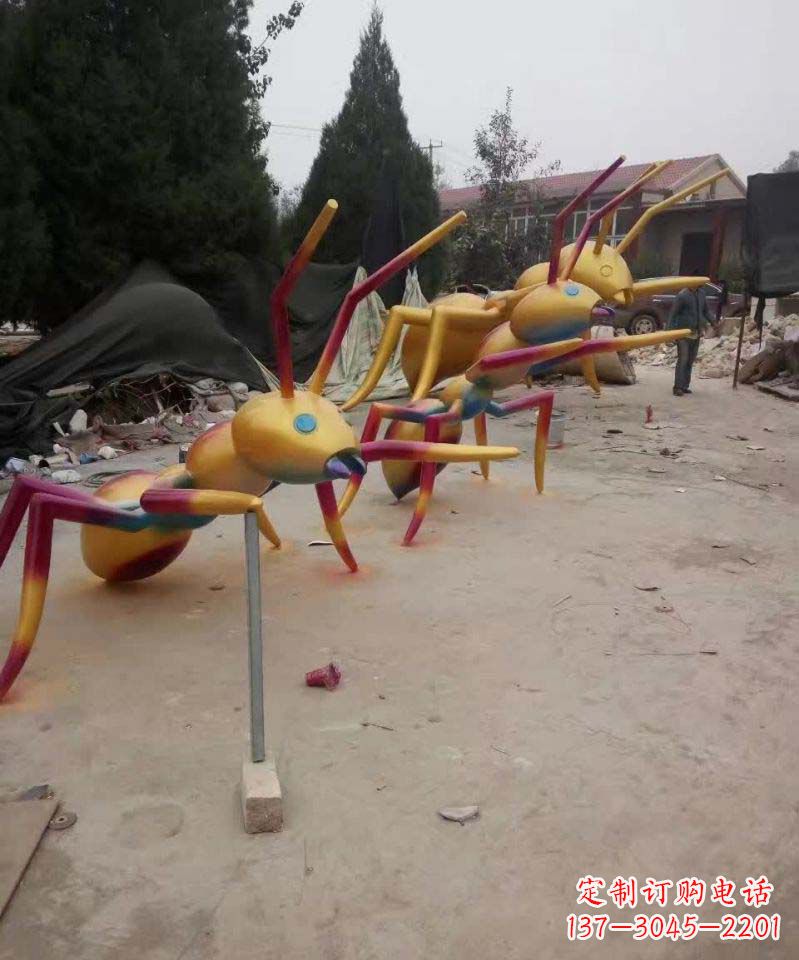 贵阳精美的不锈钢蚂蚁雕塑