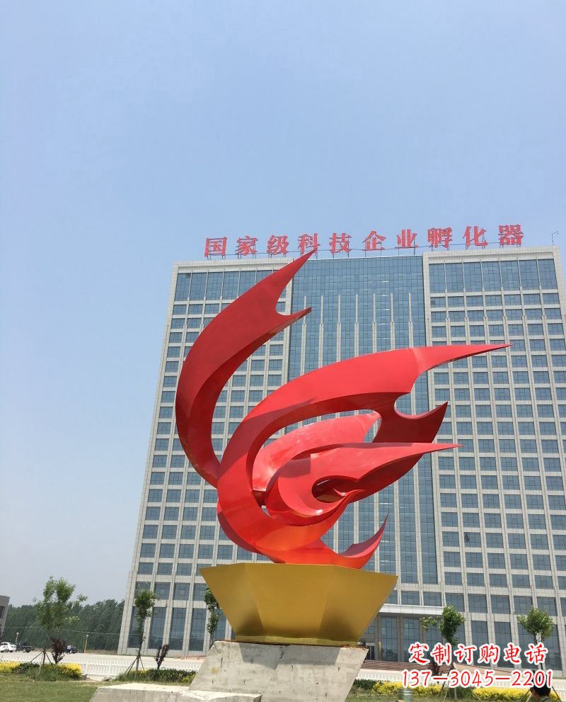 贵阳不锈钢凤凰雕塑一种具有传统文化内涵的艺术品