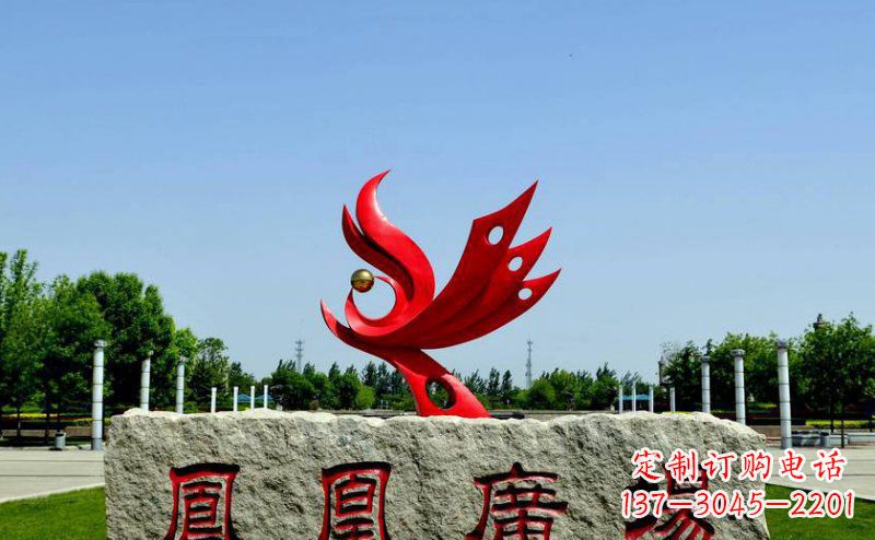 贵阳凤凰雕塑传承古典美感